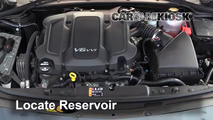 2018 Buick LaCrosse Premium 3.6L V6 Líquido limpiaparabrisas Agregar líquido